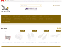 Tablet Screenshot of mltdirectcanada.com